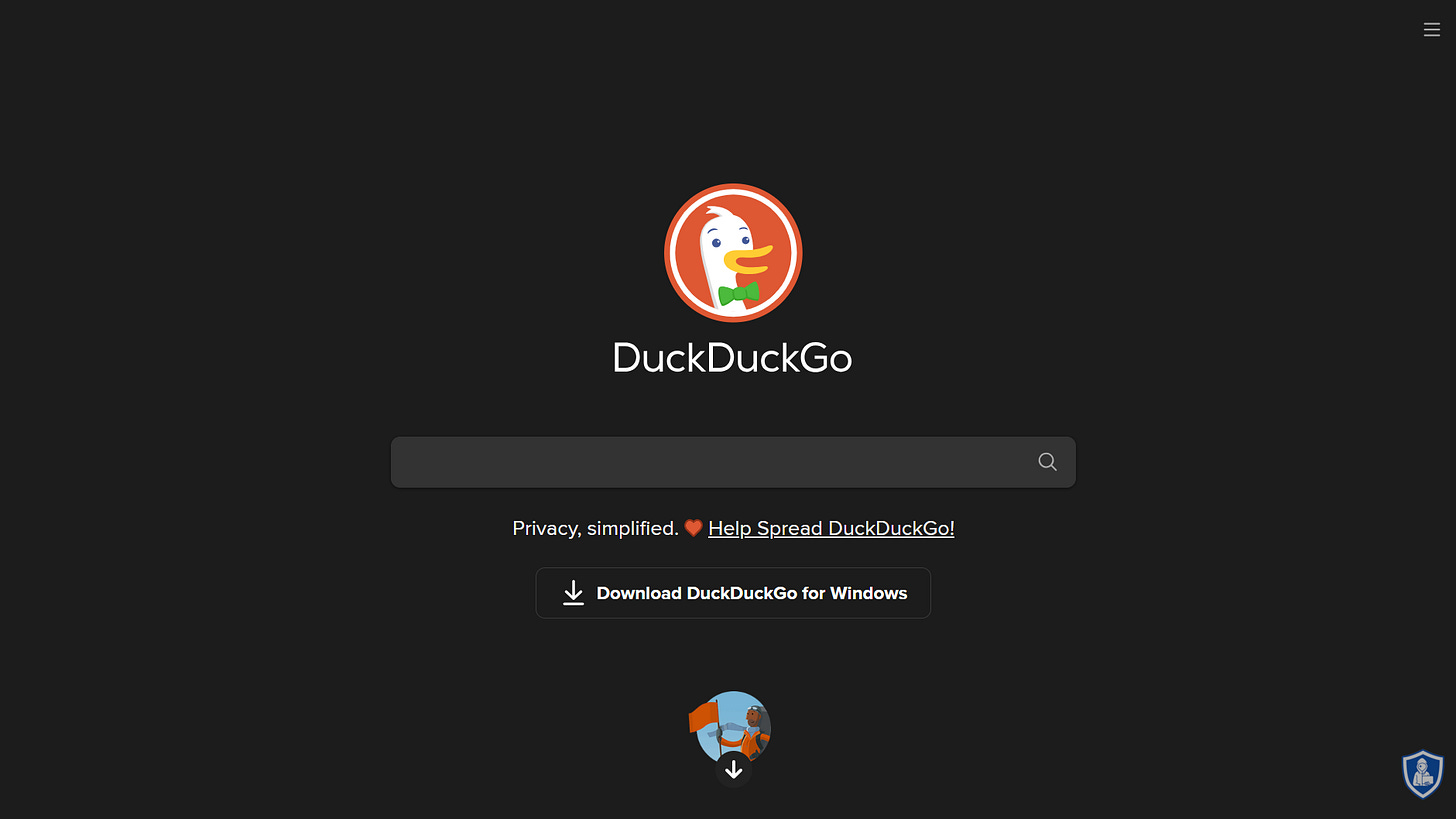 DuckDuckGo search engine