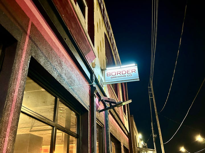 sign, beer, streets, chairs, bar