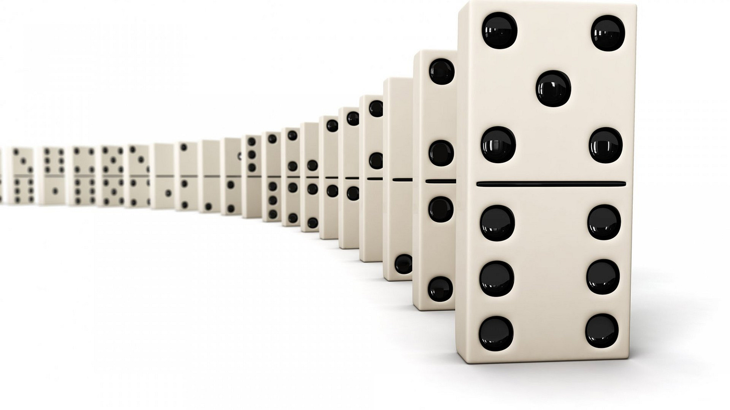 What "Dominos" Have Most Impacted Your Life? | Inc.com