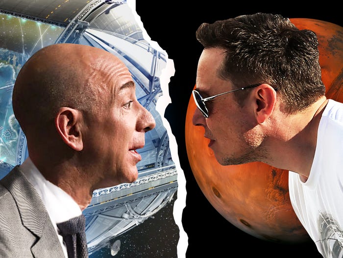 Elon Musk and Jeff Bezos' Battles Over Space Travel: a Timeline - Business Insider Elon Musk and Jeff Bezos' Battles Over Space Travel: a Timeline - Business Insider