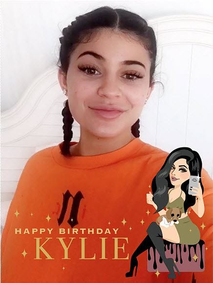 kylie jenner snapchat filter for birthday kylie jenner snapchat filter for birthday