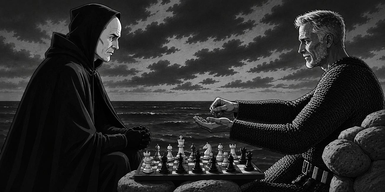 Lessons from a Chess Match with Death