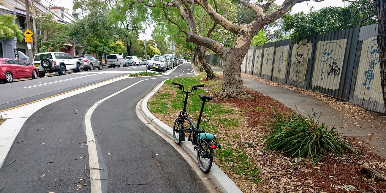 Lewisham to Redfern: The Inner West & Wilson St Cycleways
