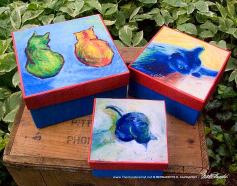 "Cats After van Gogh" gift items