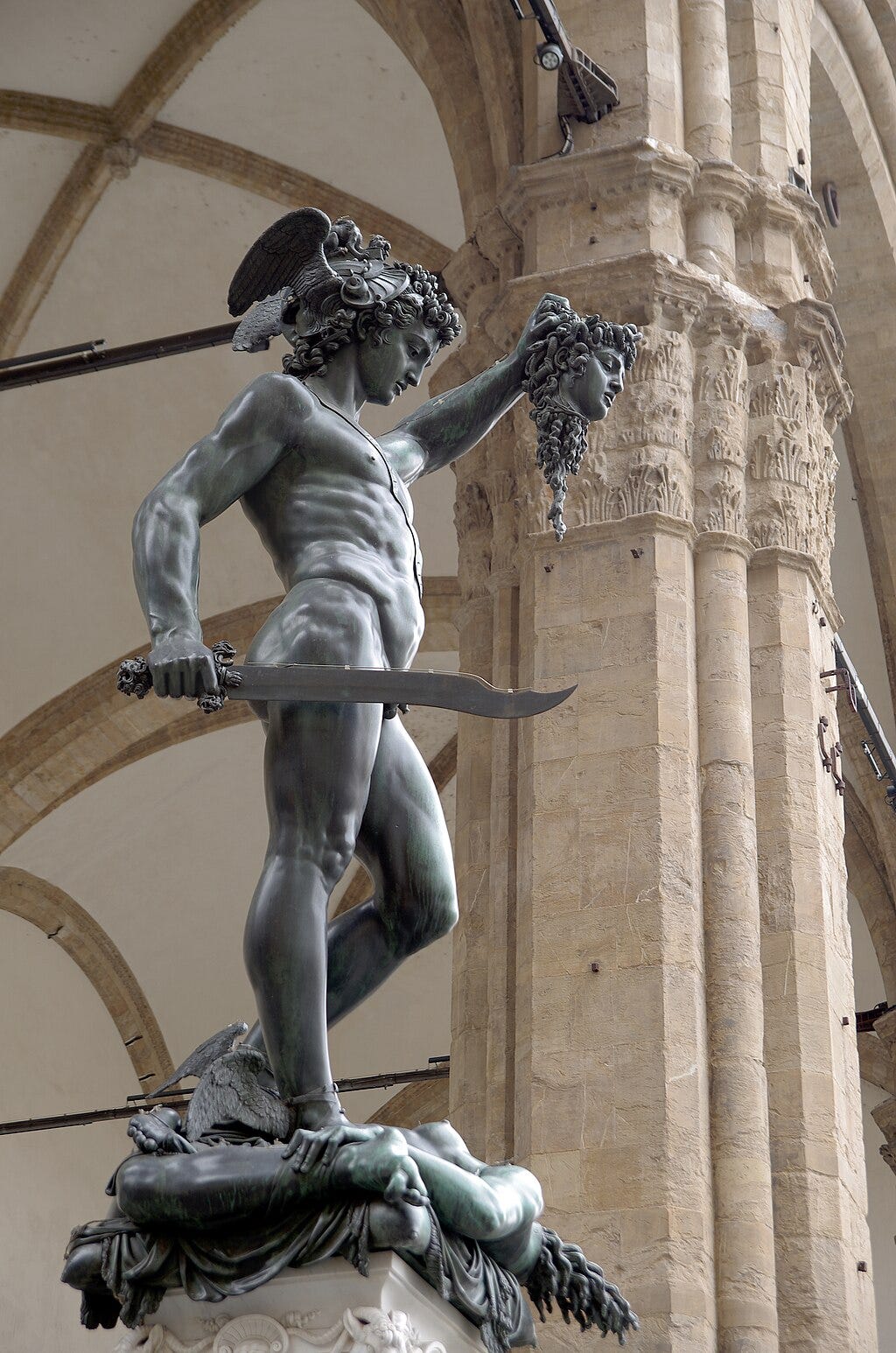 Perseus with the Head of Medusa by Benvenuto Cellini