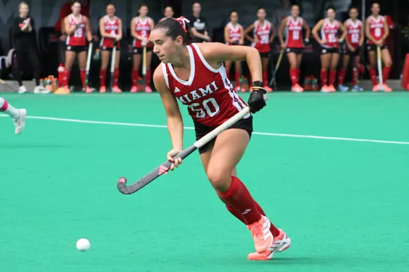 Máxi Aguirregomezcorta de Miami Ohio. Máxi Aguirregomezcorta de Miami Ohio.