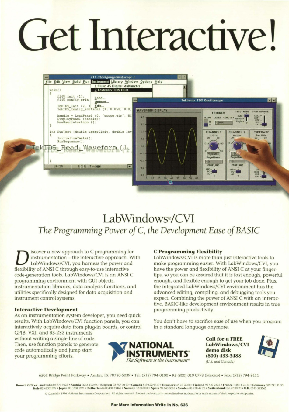 From the April 1995 issue of NASA Tech Briefs magazine From the April 1995 issue of NASA Tech Briefs magazine