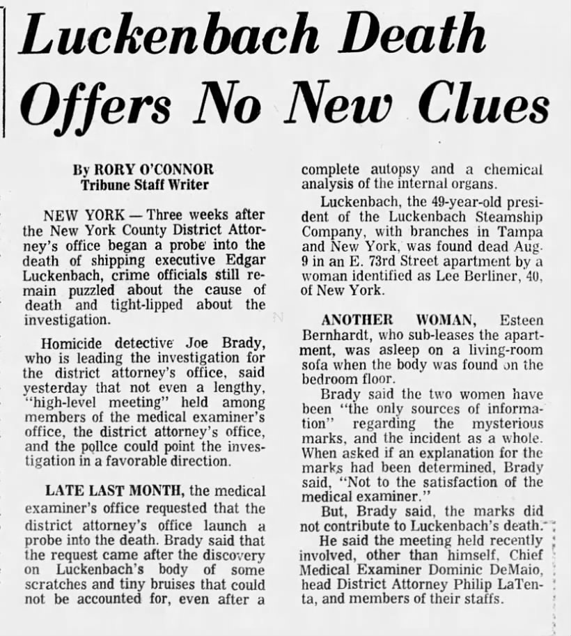 esteen bernhardt; lee berliner; luckenbach