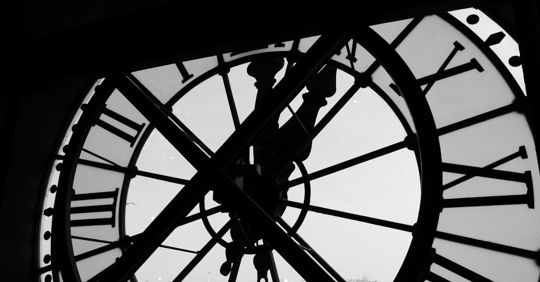 brown tower clock