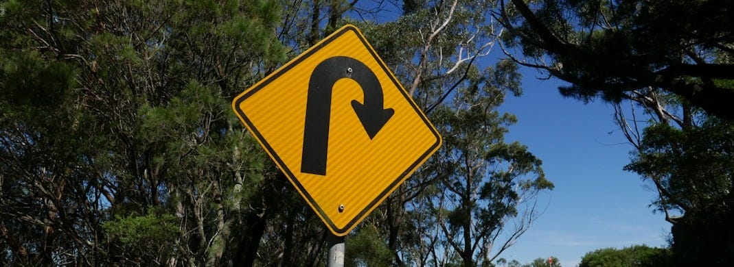 curve road signage curve road signage