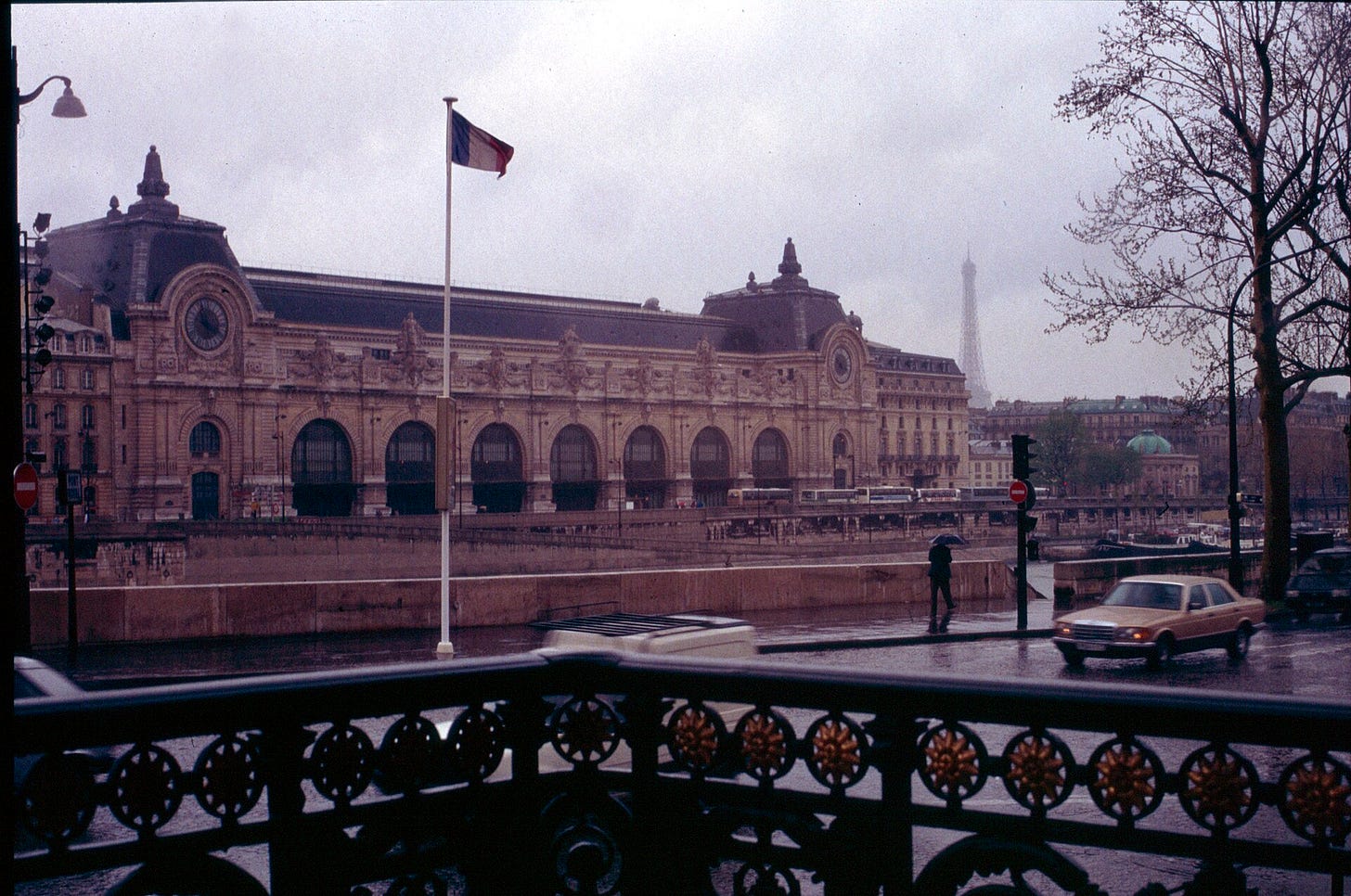 Exterior of the Musee d'Orsay museum in Paris, housed in a former railway station Exterior of the Musee d'Orsay museum in Paris, housed in a former railway station