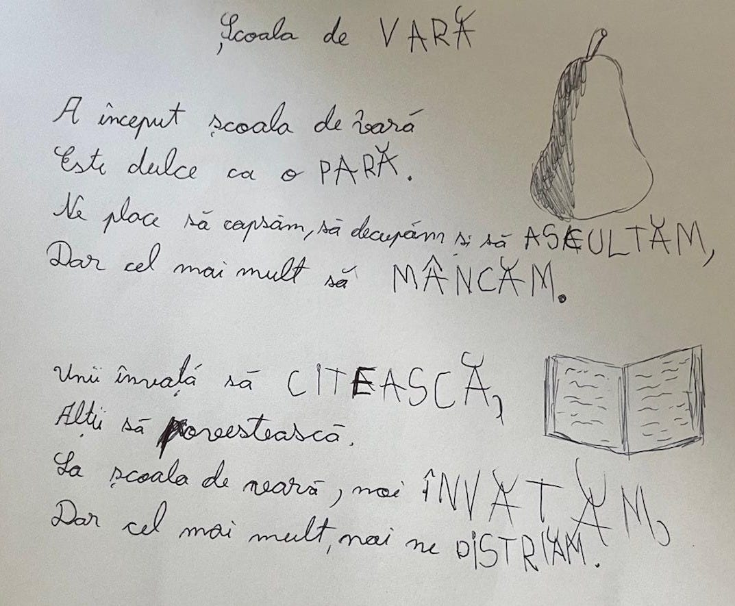 De ce facem școli de vară