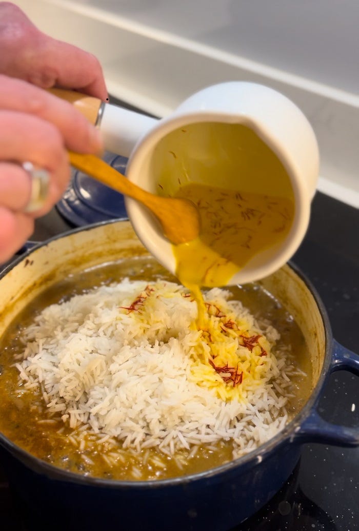 Saffron milk