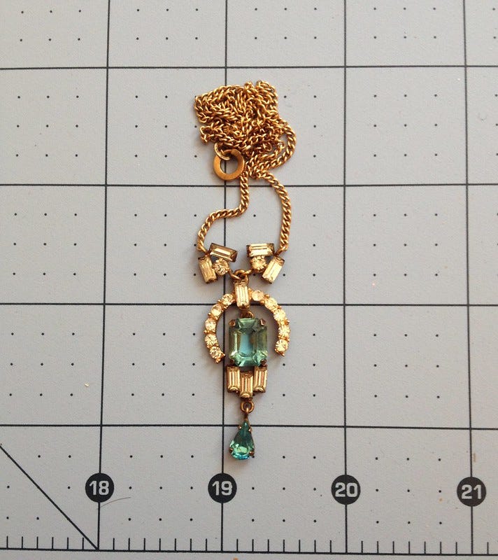 Vintage Diamante Necklace Vintage Diamante Necklace