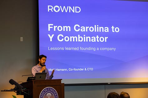 Lunch & Early Afternoon Speakers at the Carolina Code Conference 2023