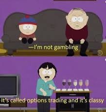 Bullish Bears Trading | Gambling? No. Options trading 😎. A lot of traders  will lose sight of the fact that we are NOT gambling. As traders we NEED to  look for... | Instagram