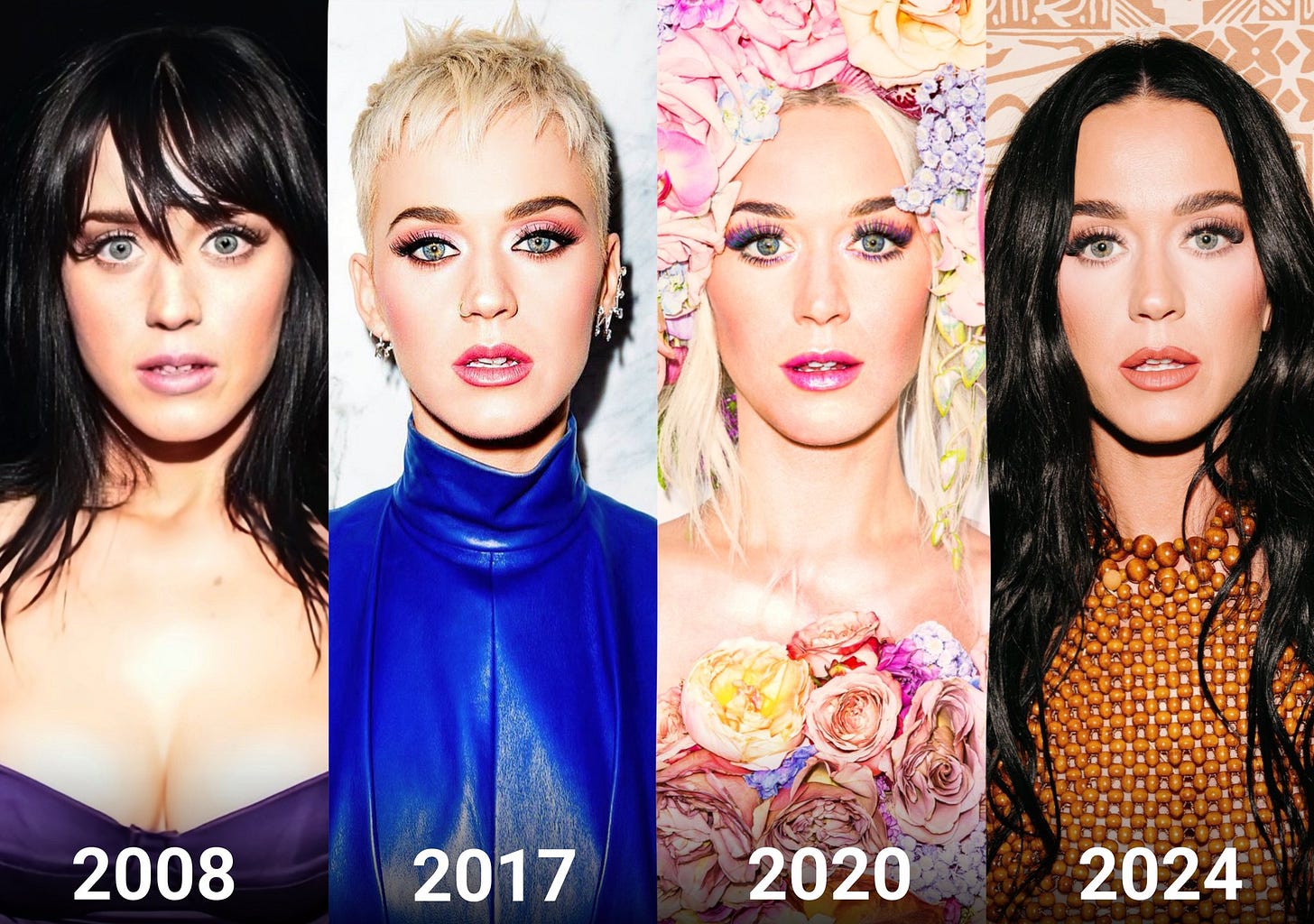o danny on X: "Katy Perry's Facecard 2008-2024 https://t.co/NN2izIFMTG" / X