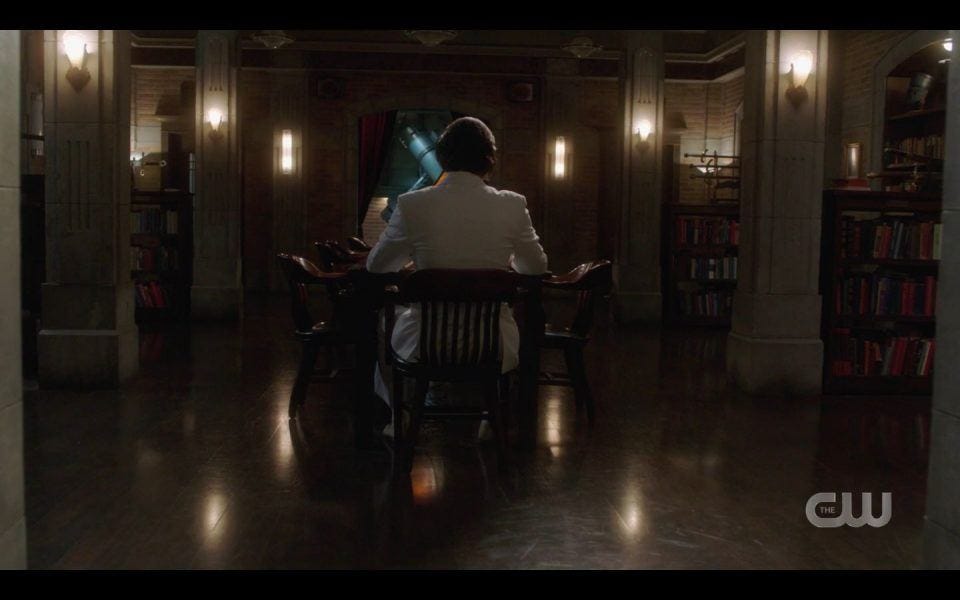 Sam Winchester transforming into Lucifer from behind SPN Sam Winchester transforming into Lucifer from behind SPN