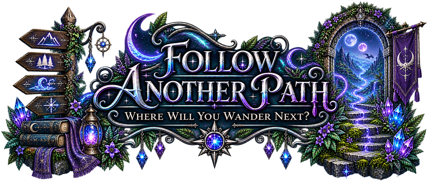 Follow another path. Where will you wander? Follow another path. Where will you wander?