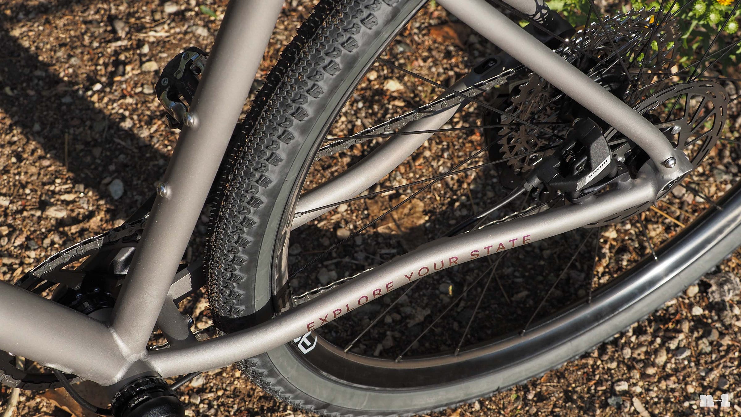 State Bicycle Company Titanium All-Road chainstays