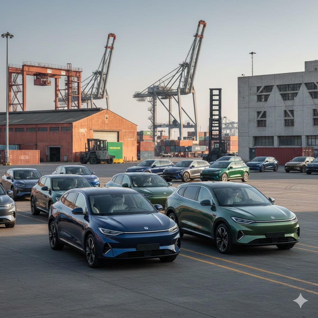 Brasil ya muestra un dominio claro por parte de las marcas chinas, especialmente en el segmento de vehículos eléctricos.