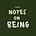 Notes on Being 