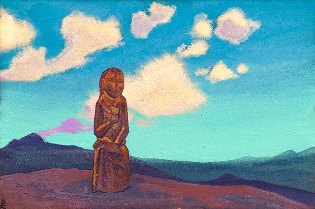 Nicolas Roerich — Le gardien du Calice (1937)