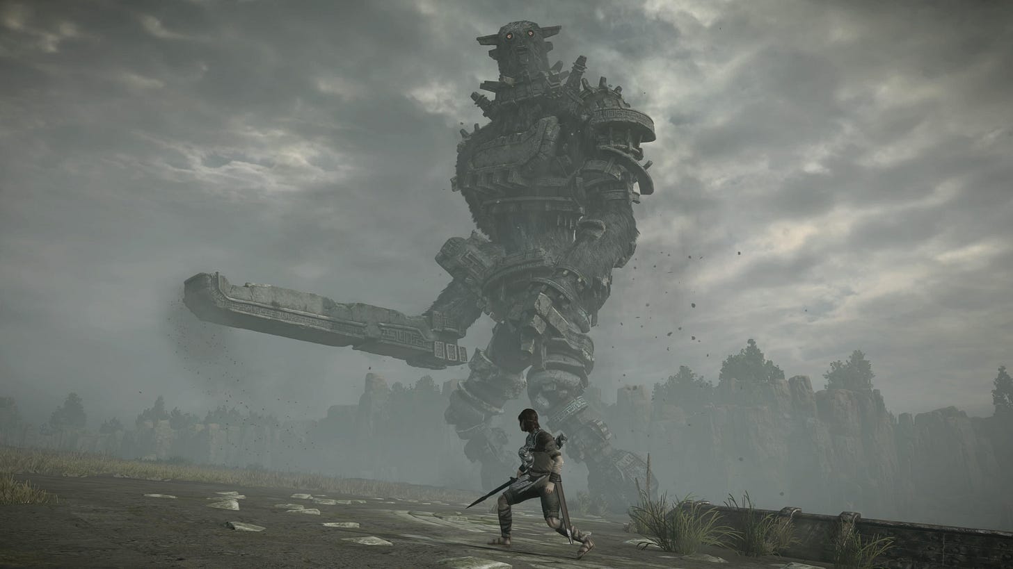 Screenshot] Shadow of the Colossus really knows how to make you feel puny -  and I loved every minute of it. : r/PS4