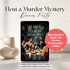 Download a Murder Mystery Dinner Party Activity Guide