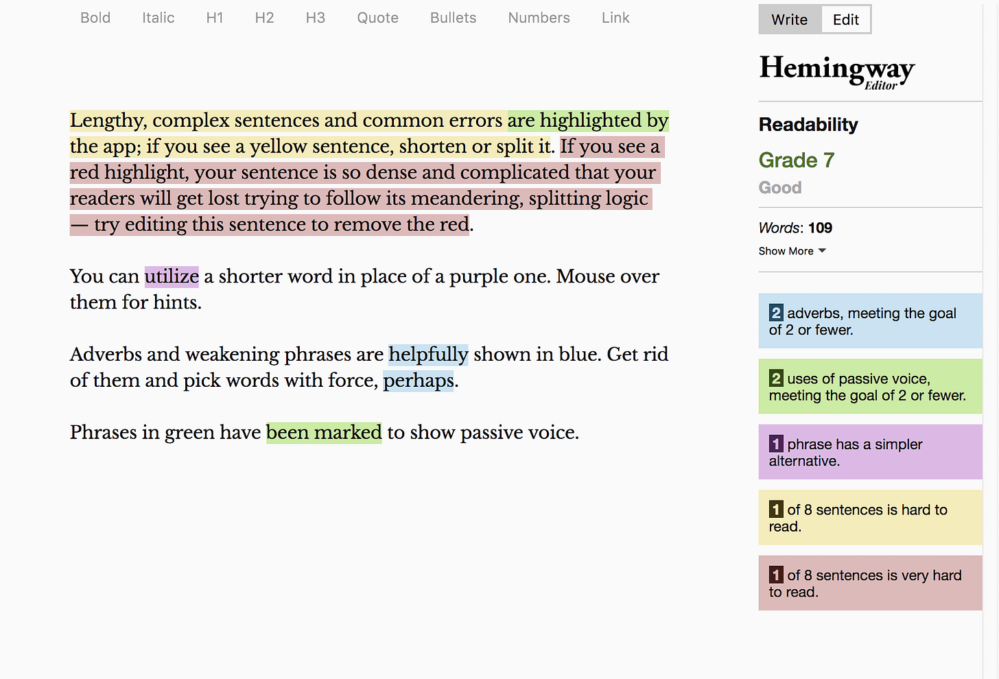 Hemingway app – a free tool to improve your writing | Web team blog