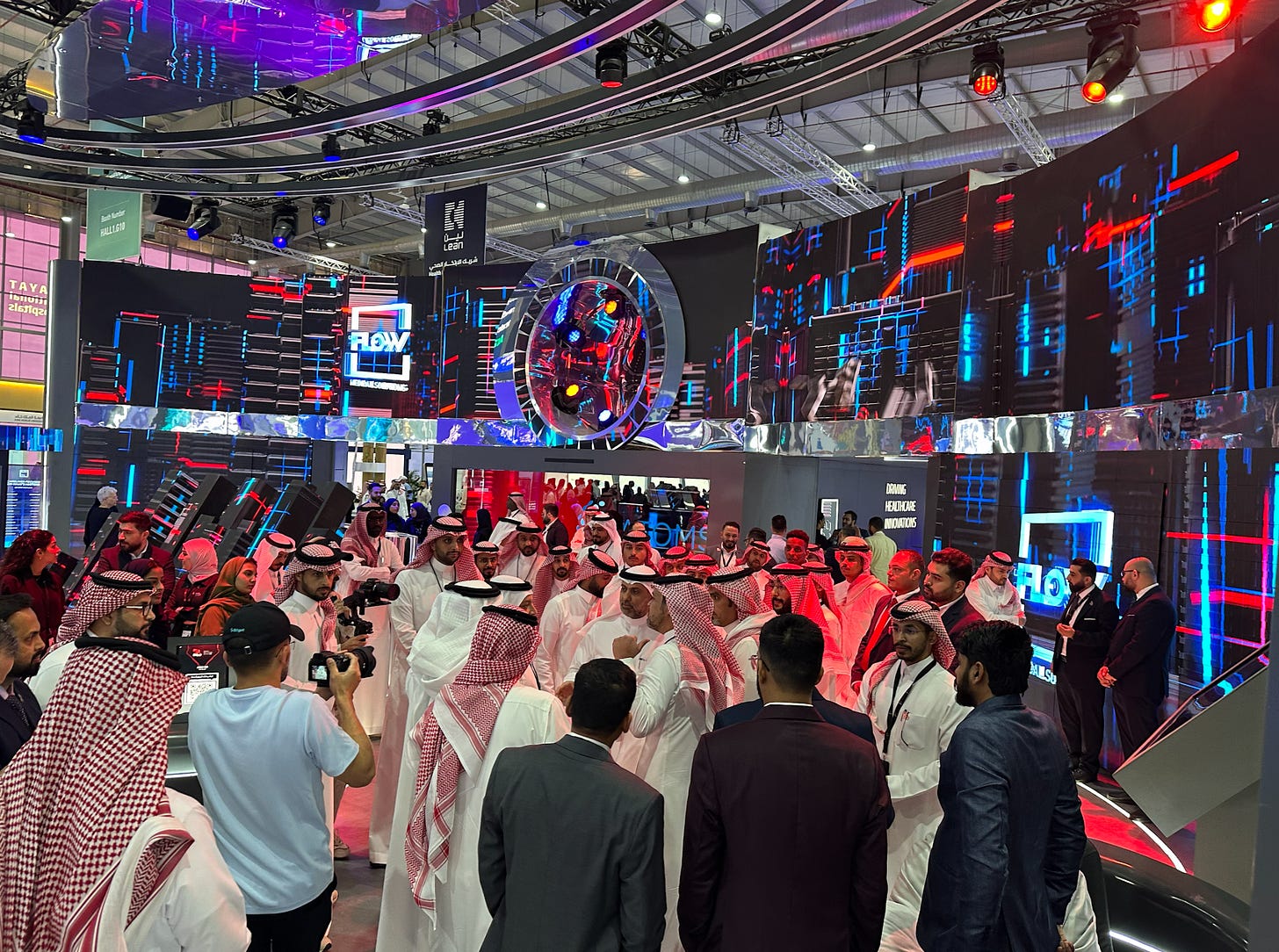 Global Health fairs FLOW booth 