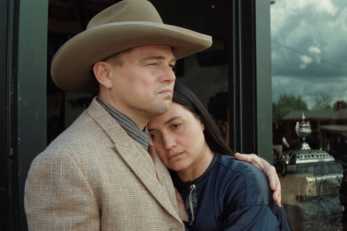 Still from Killers of the Flower Moon | Image via Apple and Paramount Pictures
