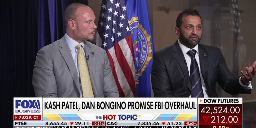 FBI's Kash Patel, Dan Bongino talk restoring faith in the federal agency
