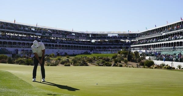 Brooks Koepka at WM Phoenix Open Brooks Koepka at WM Phoenix Open