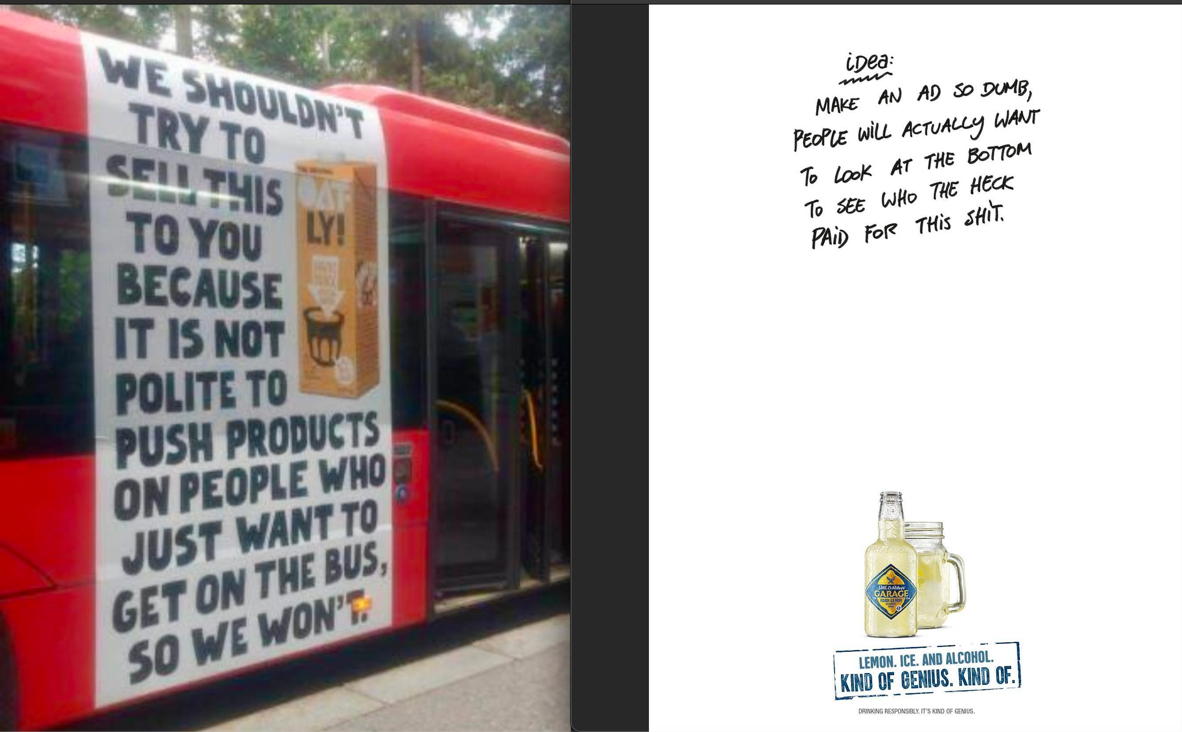 CRAPPY COPYWRITING...EVERYWHERE.