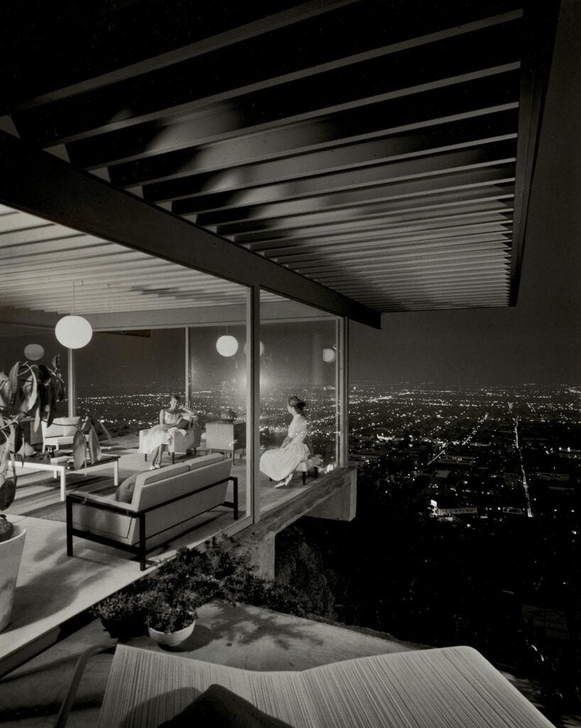 Julius Shulman, Case Study House #22, Pierre Koenig, Los Angeles, California, 1960, Silver gelatin photograph