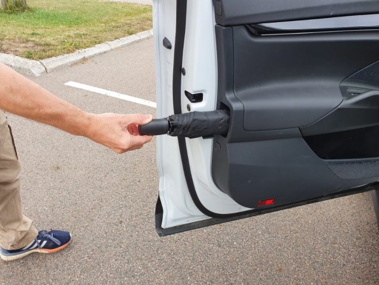 Storage for umbrella