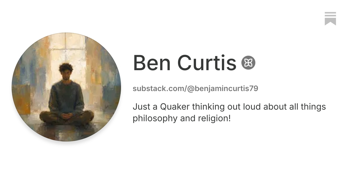 Benjamin J Curtis | Substack