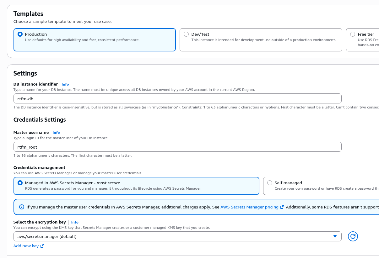 AWS: basic infrastructure setup for WordPress