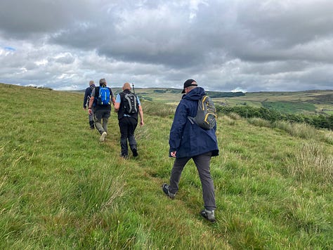Scenic views around Todmorden