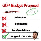 GOP Budget 2025: Cuts for You, Cash for the 1%