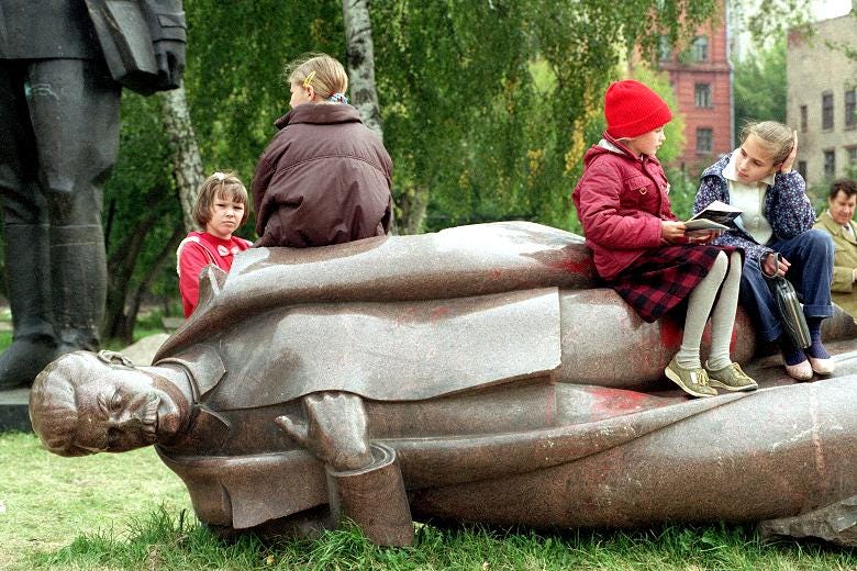 Destroying monuments to Stalin a silly attempt to rewrite history: Gorbachev