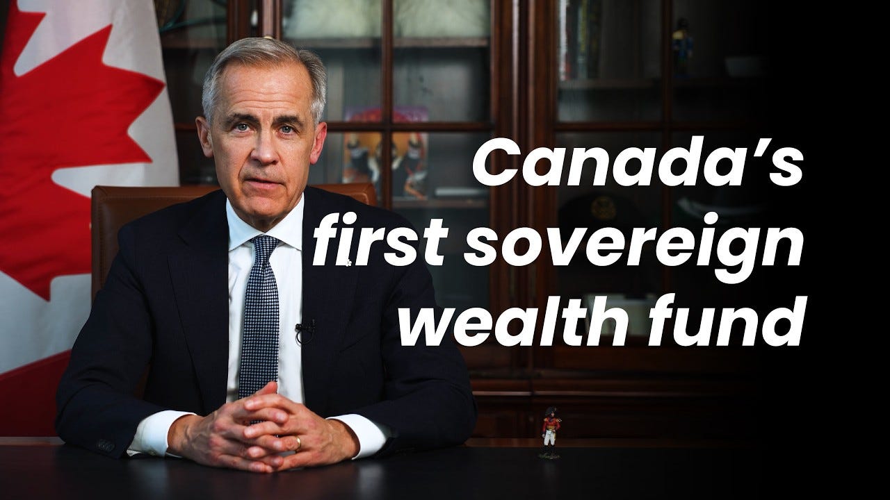 Mark Carney announces Canada Strong Fund