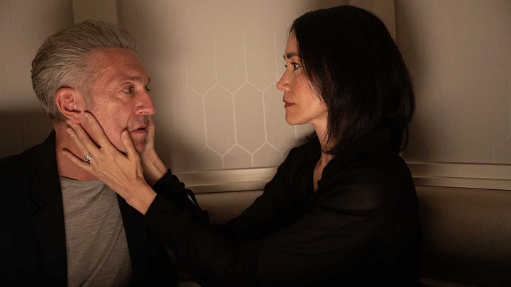 Stills from the new release feature films Caught Stealing, The Toxic Avenger, How to Make a Killing, The Shrouds and The Thursday Murder Club.