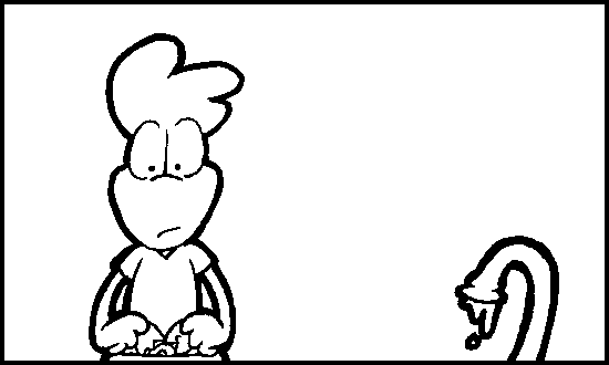 Me standing next to the sink and cracking an egg into a bowl