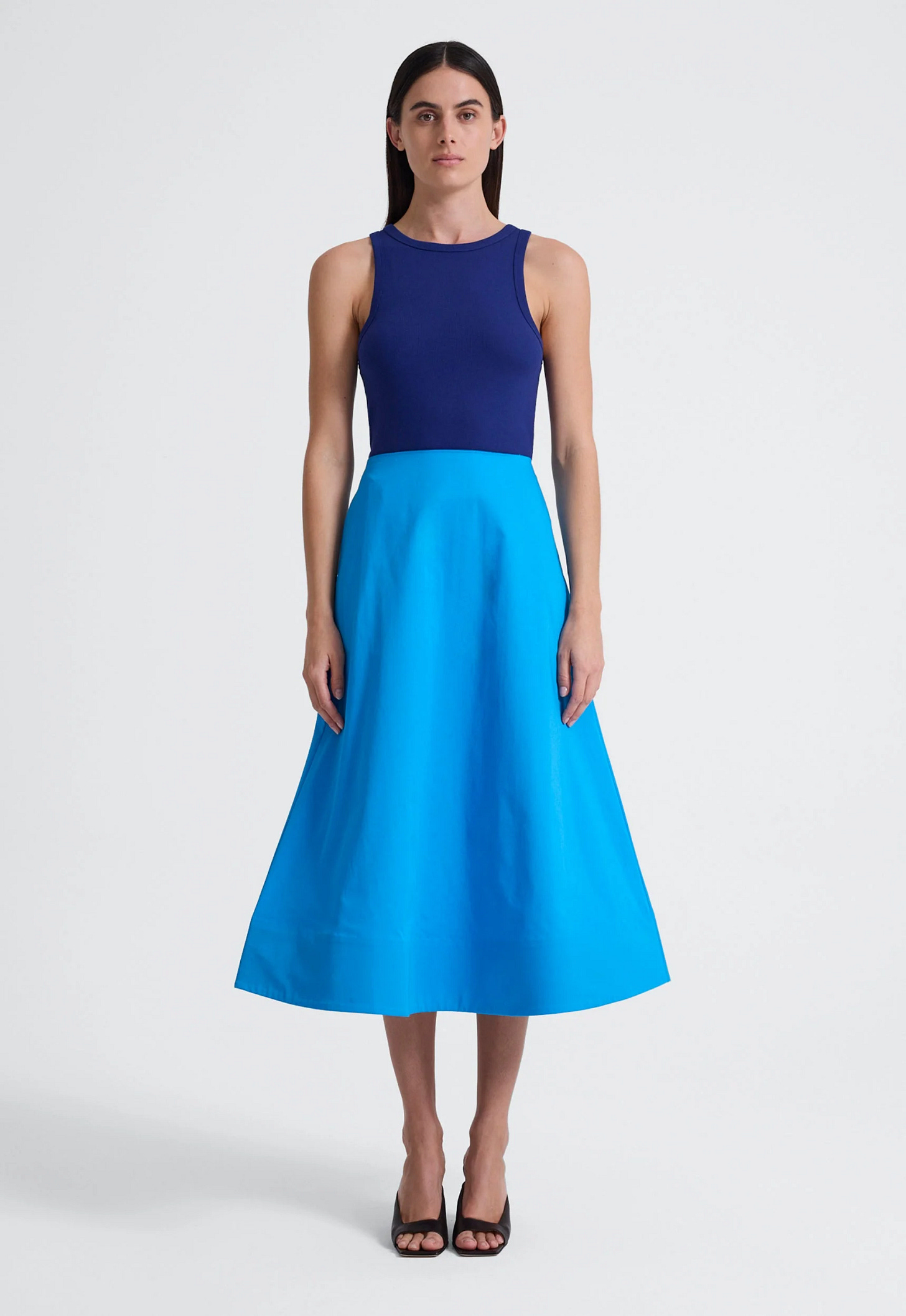 Jac and Jack Note skirt in Aquis