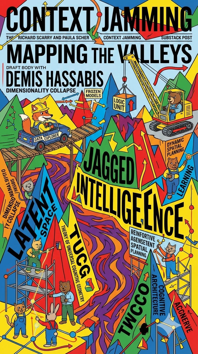 Mapping the Valleys: Hassabis, Jagged Intelligence, and the Case for Universal Cognitive Geometry