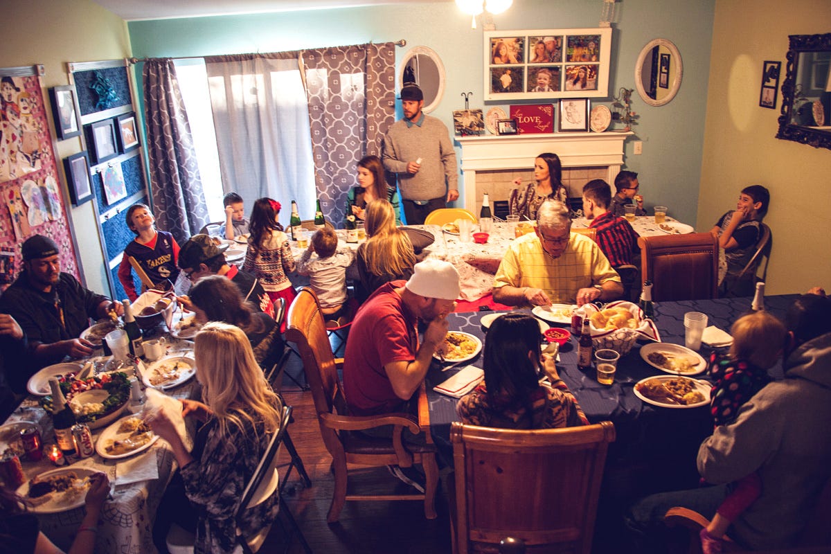 This is No Norman Rockwell Holiday — Sparkle Stories
