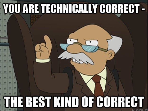 You are technically correct - the best kind of correct - GIF - Imgur