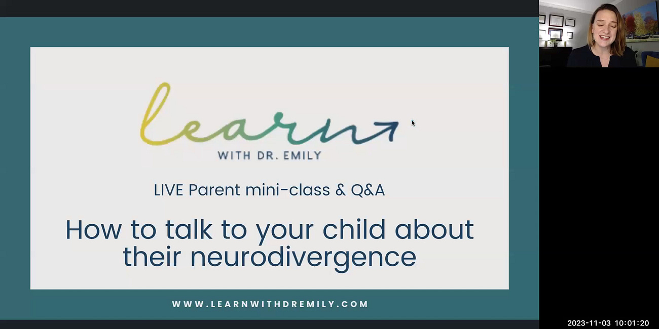 [FREE] How to Talk To Your Child About Their Neurodivergence